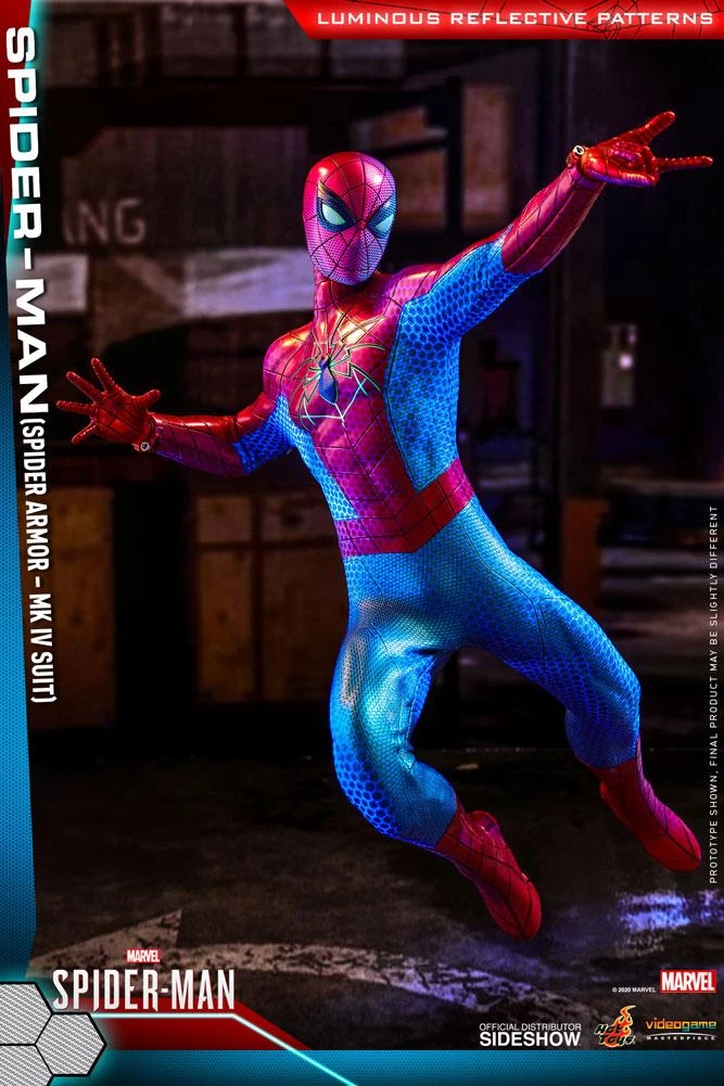 Comics Hot Toys - 1/6 Scale Figure - Spider-Man (Spider-Armor MK IV Suit) 6 Comics Hot Toys - 1/6 Scale Figure - Spider-Man (Spider-Armor MK IV Suit)