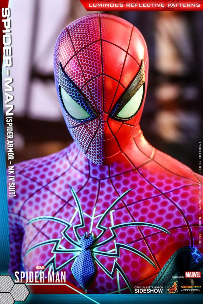 Comics Hot Toys - 1/6 Scale Figure - Spider-Man (Spider-Armor MK IV Suit) 10 Comics Hot Toys - 1/6 Scale Figure - Spider-Man (Spider-Armor MK IV Suit)