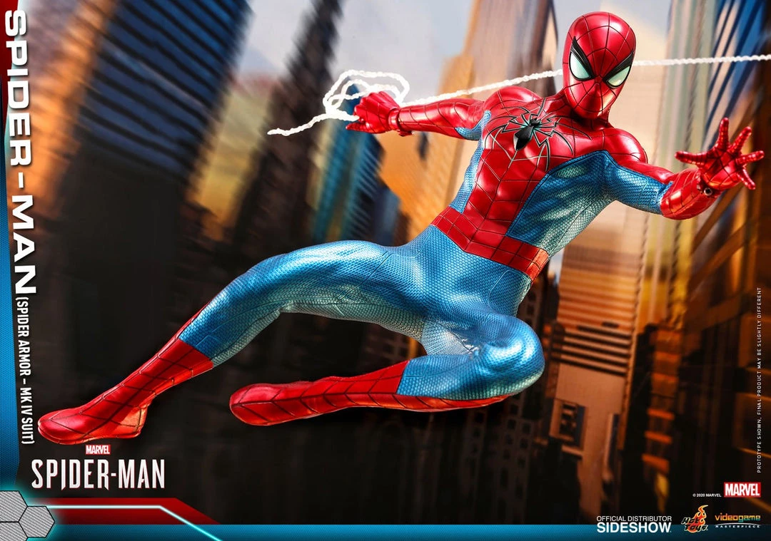 Comics Hot Toys - 1/6 Scale Figure - Spider-Man (Spider-Armor MK IV Suit) 16 Comics Hot Toys - 1/6 Scale Figure - Spider-Man (Spider-Armor MK IV Suit)