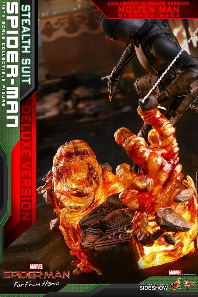 Hot Toys Movie Masterpiece 1/6 Scale Figure - Spider-Man (Stealth Suit) Deluxe Version 11 Hot Toys Movie Masterpiece 1/6 Scale Figure - Spider-Man (Stealth Suit) Deluxe Version