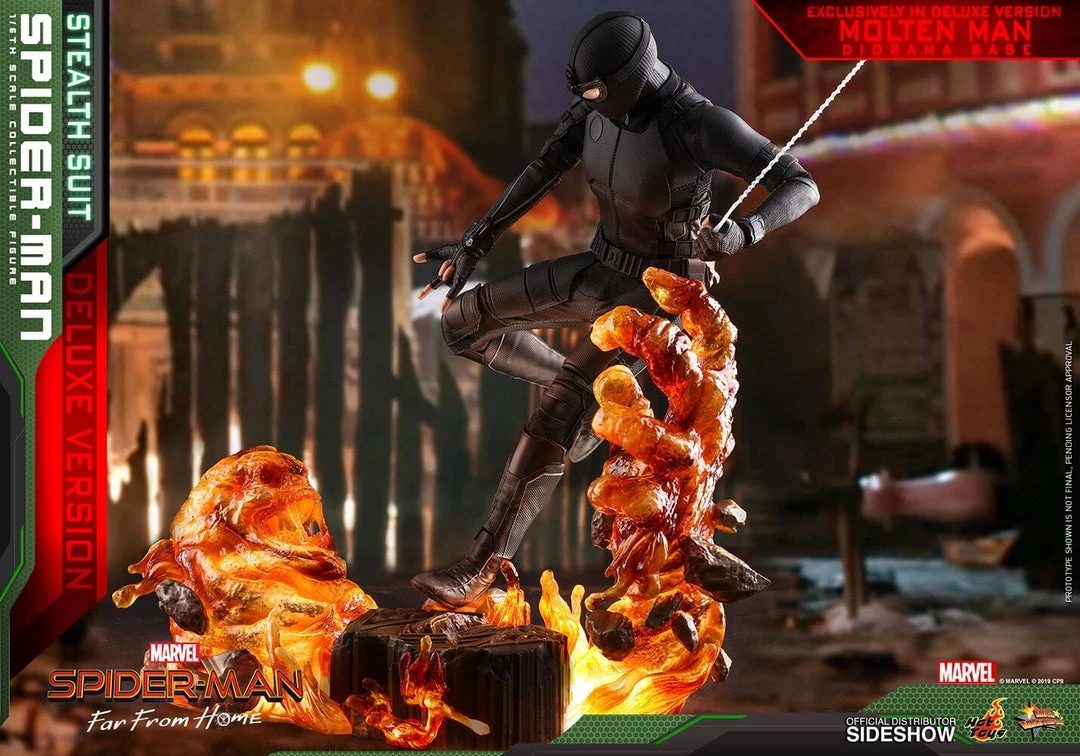 Hot Toys Movie Masterpiece 1/6 Scale Figure - Spider-Man (Stealth Suit) Deluxe Version 22 Hot Toys Movie Masterpiece 1/6 Scale Figure - Spider-Man (Stealth Suit) Deluxe Version