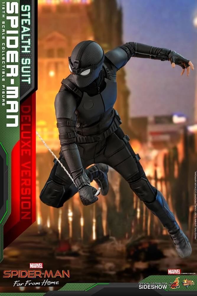 Hot Toys Movie Masterpiece 1/6 Scale Figure - Spider-Man (Stealth Suit) Deluxe Version 13 Hot Toys Movie Masterpiece 1/6 Scale Figure - Spider-Man (Stealth Suit) Deluxe Version