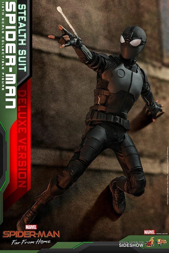 Hot Toys Movie Masterpiece 1/6 Scale Figure - Spider-Man (Stealth Suit) Deluxe Version 9 Hot Toys Movie Masterpiece 1/6 Scale Figure - Spider-Man (Stealth Suit) Deluxe Version