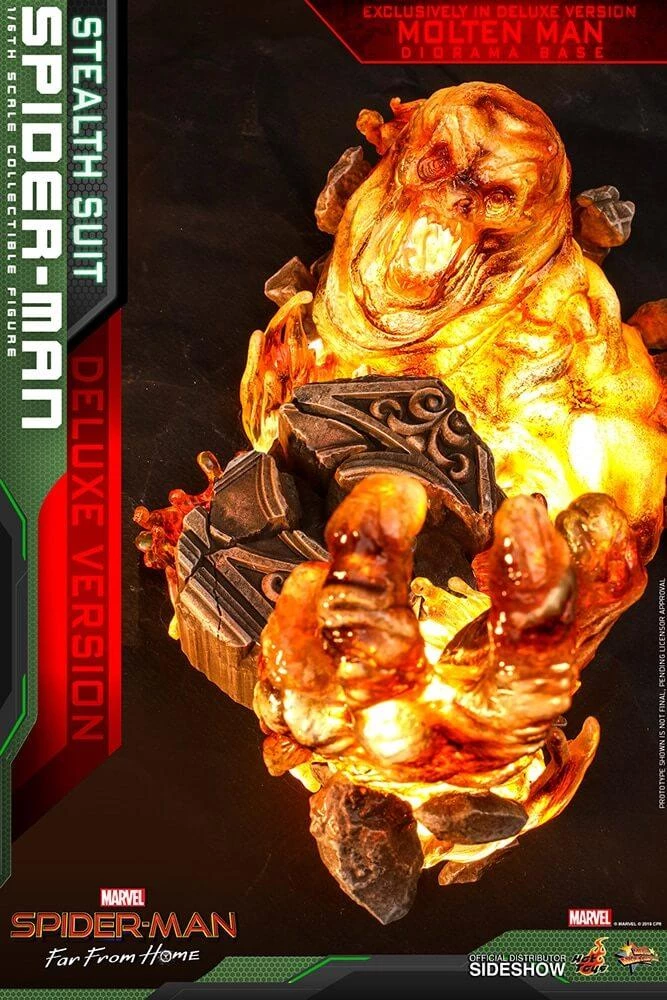 Hot Toys Movie Masterpiece 1/6 Scale Figure - Spider-Man (Stealth Suit) Deluxe Version 18 Hot Toys Movie Masterpiece 1/6 Scale Figure - Spider-Man (Stealth Suit) Deluxe Version