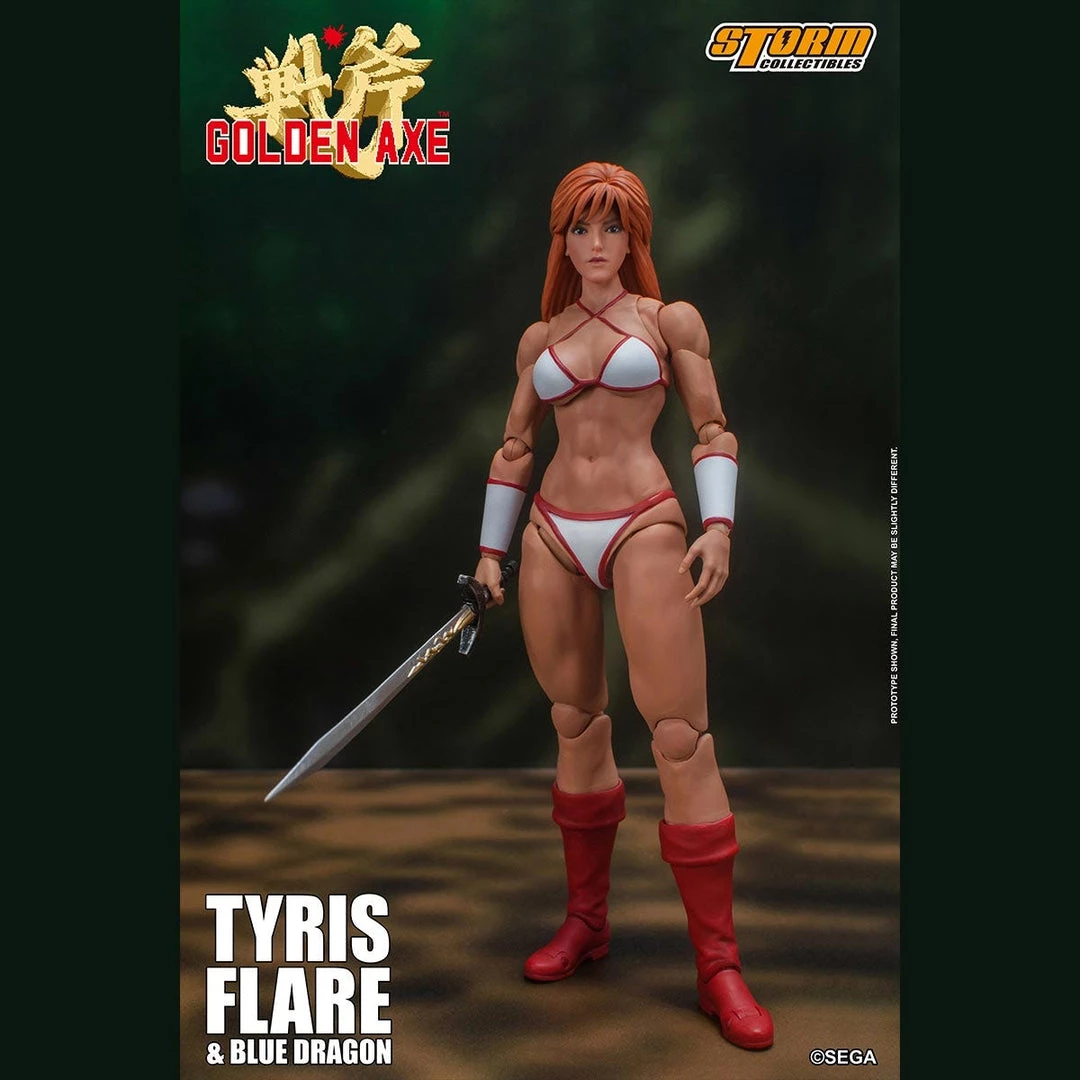Storm Collectibles Golden Axe Tyris Flare & Blue Dragon 1/12 Action Figure Set New Arrivals 3 Storm Collectibles Golden Axe Tyris Flare & Blue Dragon 1/12 Action Figure Set New Arrivals