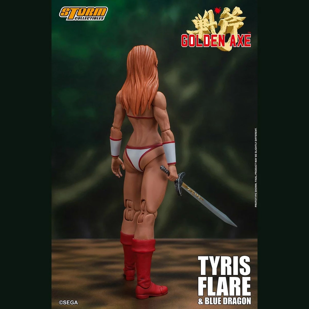 Storm Collectibles Golden Axe Tyris Flare & Blue Dragon 1/12 Action Figure Set New Arrivals 4 Storm Collectibles Golden Axe Tyris Flare & Blue Dragon 1/12 Action Figure Set New Arrivals