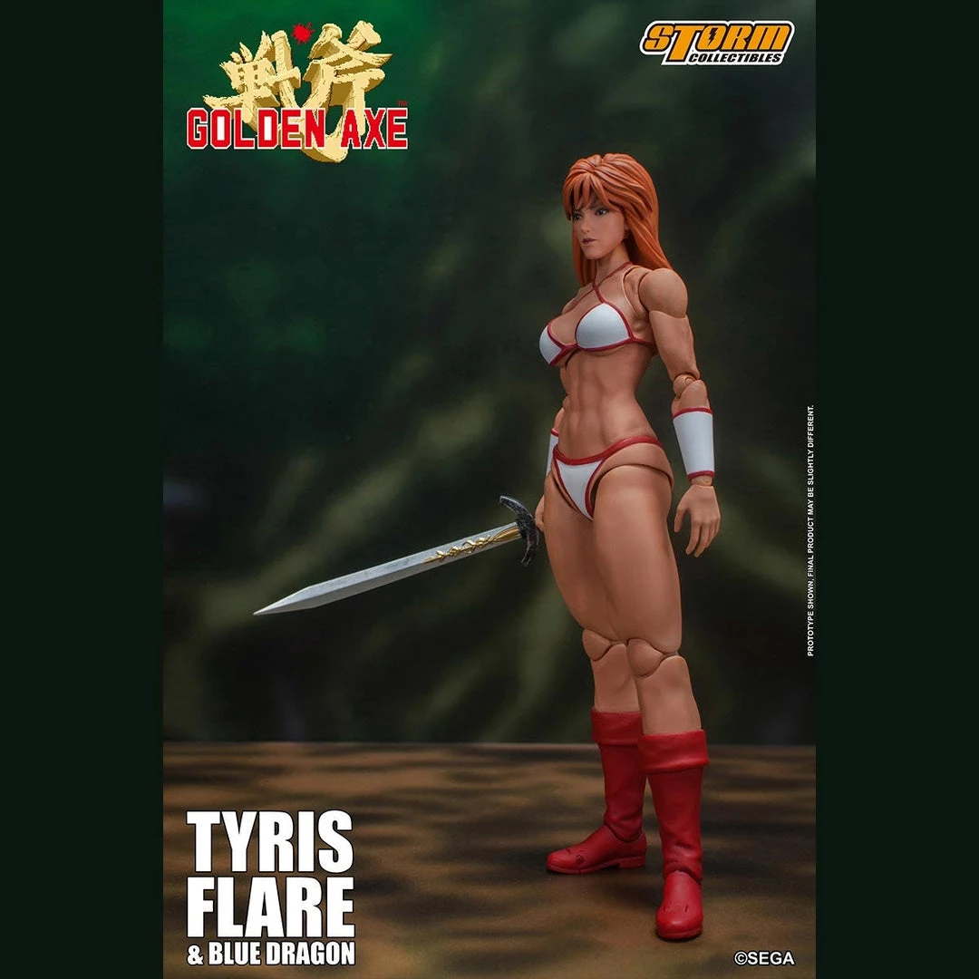 Storm Collectibles Golden Axe Tyris Flare & Blue Dragon 1/12 Action Figure Set New Arrivals 5 Storm Collectibles Golden Axe Tyris Flare & Blue Dragon 1/12 Action Figure Set New Arrivals