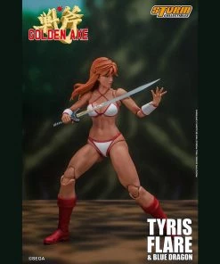 Storm Collectibles Golden Axe Tyris Flare & Blue Dragon 1/12 Action Figure Set New Arrivals 24 Storm Collectibles Golden Axe Tyris Flare & Blue Dragon 1/12 Action Figure Set New Arrivals