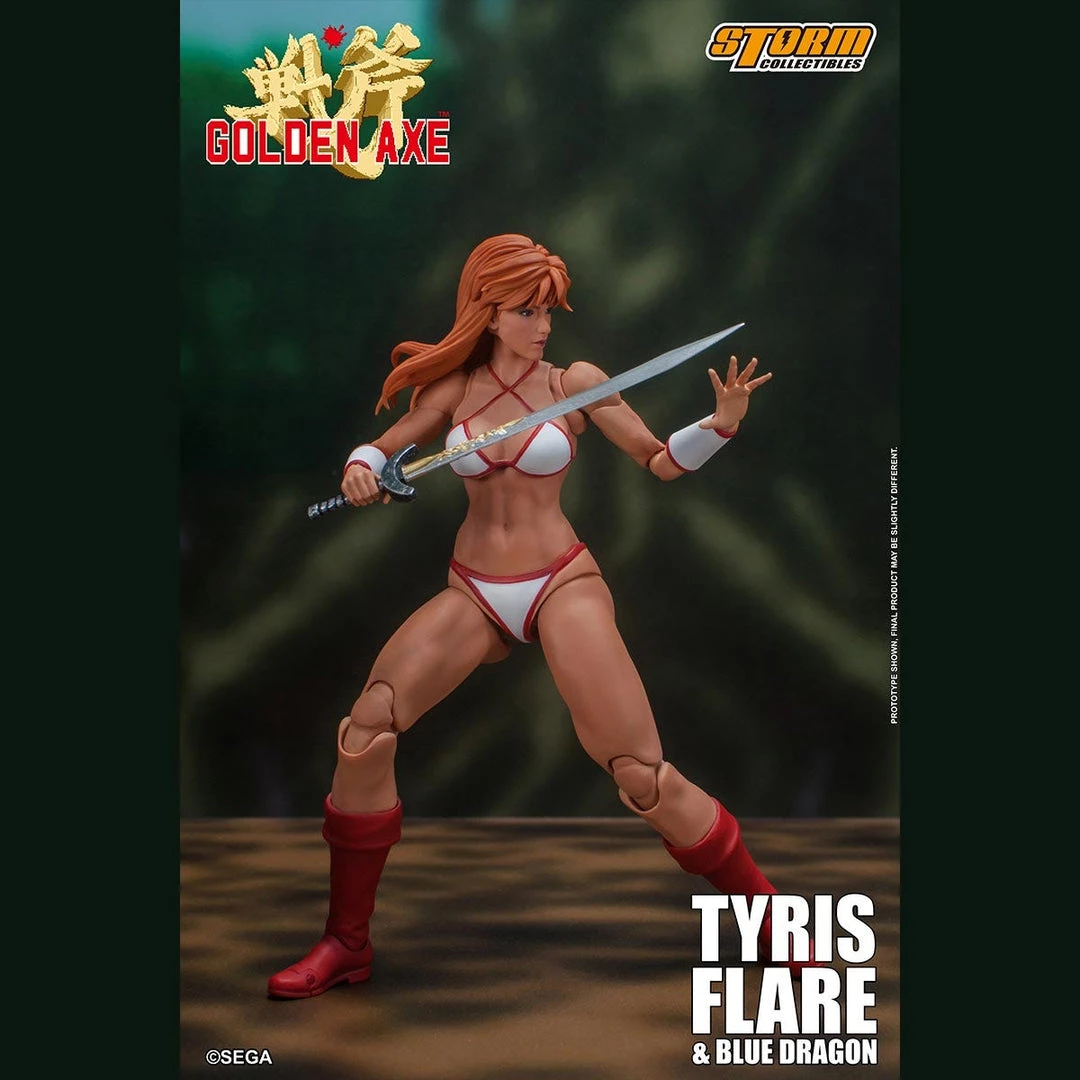 Storm Collectibles Golden Axe Tyris Flare & Blue Dragon 1/12 Action Figure Set New Arrivals 6 Storm Collectibles Golden Axe Tyris Flare & Blue Dragon 1/12 Action Figure Set New Arrivals