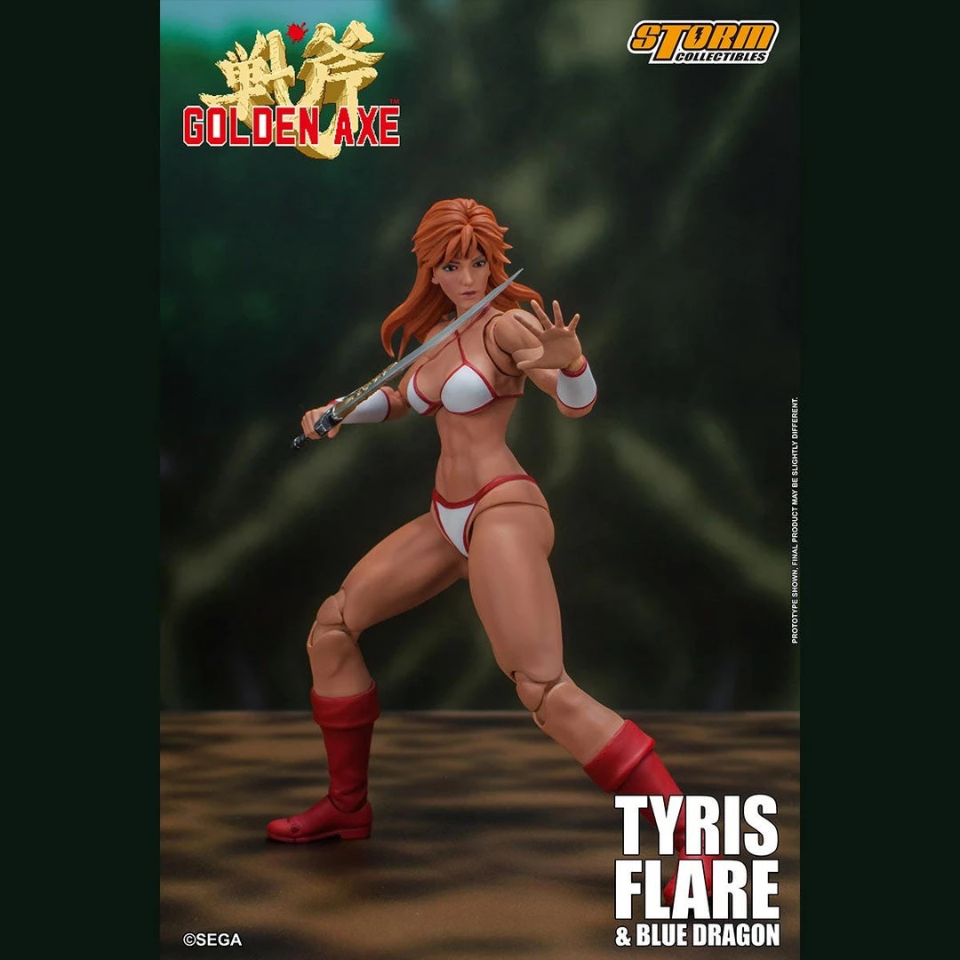 Storm Collectibles Golden Axe Tyris Flare & Blue Dragon 1/12 Action Figure Set New Arrivals 7 Storm Collectibles Golden Axe Tyris Flare & Blue Dragon 1/12 Action Figure Set New Arrivals