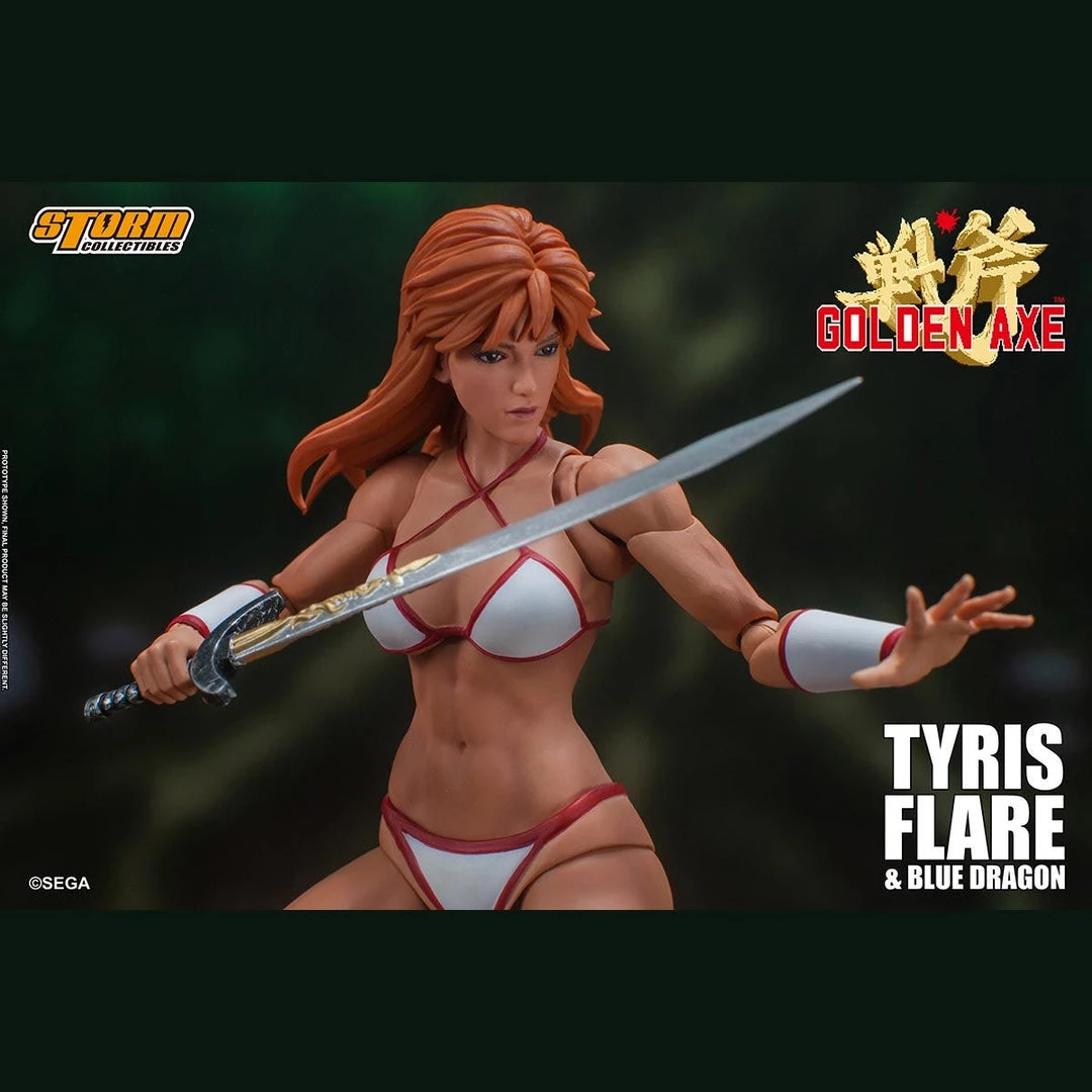 Storm Collectibles Golden Axe Tyris Flare & Blue Dragon 1/12 Action Figure Set New Arrivals 8 Storm Collectibles Golden Axe Tyris Flare & Blue Dragon 1/12 Action Figure Set New Arrivals