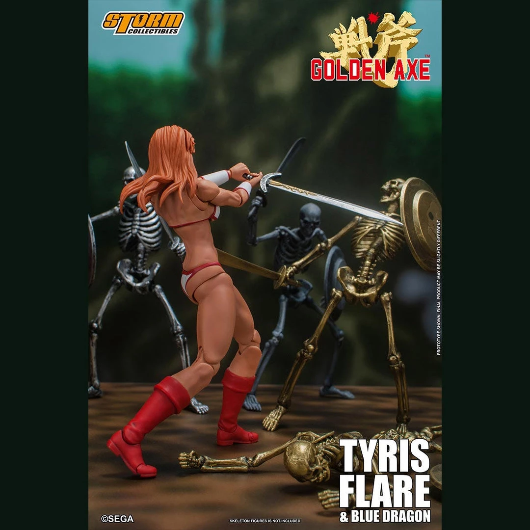 Storm Collectibles Golden Axe Tyris Flare & Blue Dragon 1/12 Action Figure Set New Arrivals 9 Storm Collectibles Golden Axe Tyris Flare & Blue Dragon 1/12 Action Figure Set New Arrivals