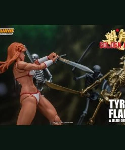 Storm Collectibles Golden Axe Tyris Flare & Blue Dragon 1/12 Action Figure Set New Arrivals 28 Storm Collectibles Golden Axe Tyris Flare & Blue Dragon 1/12 Action Figure Set New Arrivals