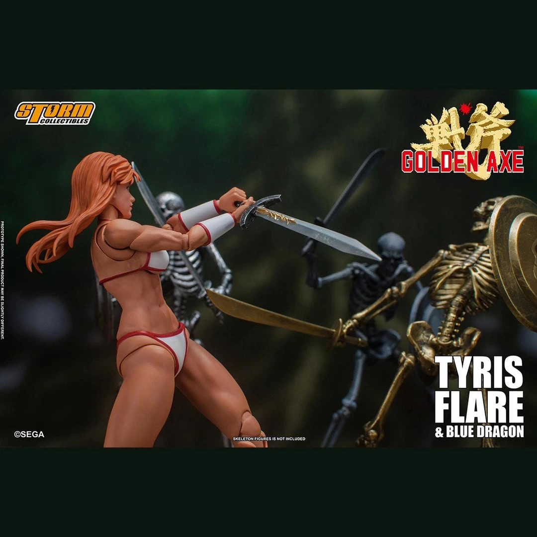 Storm Collectibles Golden Axe Tyris Flare & Blue Dragon 1/12 Action Figure Set New Arrivals 10 Storm Collectibles Golden Axe Tyris Flare & Blue Dragon 1/12 Action Figure Set New Arrivals