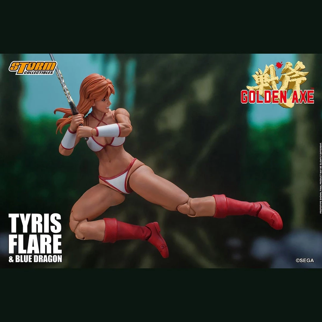 Storm Collectibles Golden Axe Tyris Flare & Blue Dragon 1/12 Action Figure Set New Arrivals 13 Storm Collectibles Golden Axe Tyris Flare & Blue Dragon 1/12 Action Figure Set New Arrivals