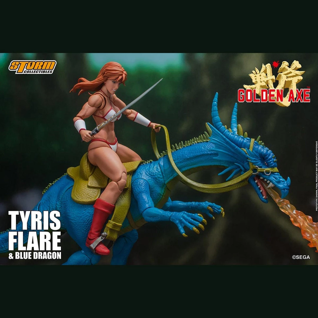 Storm Collectibles Golden Axe Tyris Flare & Blue Dragon 1/12 Action Figure Set New Arrivals 15 Storm Collectibles Golden Axe Tyris Flare & Blue Dragon 1/12 Action Figure Set New Arrivals