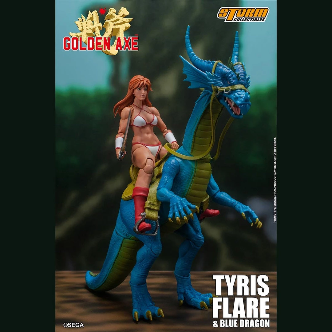 Storm Collectibles Golden Axe Tyris Flare & Blue Dragon 1/12 Action Figure Set New Arrivals 16 Storm Collectibles Golden Axe Tyris Flare & Blue Dragon 1/12 Action Figure Set New Arrivals