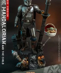 New Arrivals Hot Toys The Mandalorian™ And The Child / Grogu™ (Deluxe Version) - 1/4 Scale
