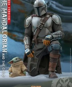 New Arrivals Hot Toys The Mandalorian™ And The Child / Grogu™ (Deluxe Version) - 1/4 Scale