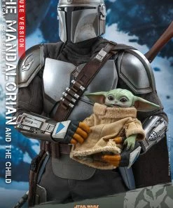 New Arrivals Hot Toys The Mandalorian™ And The Child / Grogu™ (Deluxe Version) - 1/4 Scale