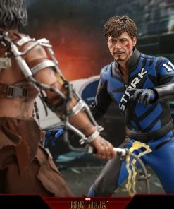 Pre-Orders Hot Toys Sixth Scale Figure - Tony Stark (Mark V Suit Up Version) Deluxe Ver. - (Iron Man 2)