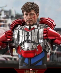 Pre-Orders Hot Toys Sixth Scale Figure - Tony Stark (Mark V Suit Up Version) Deluxe Ver. - (Iron Man 2)