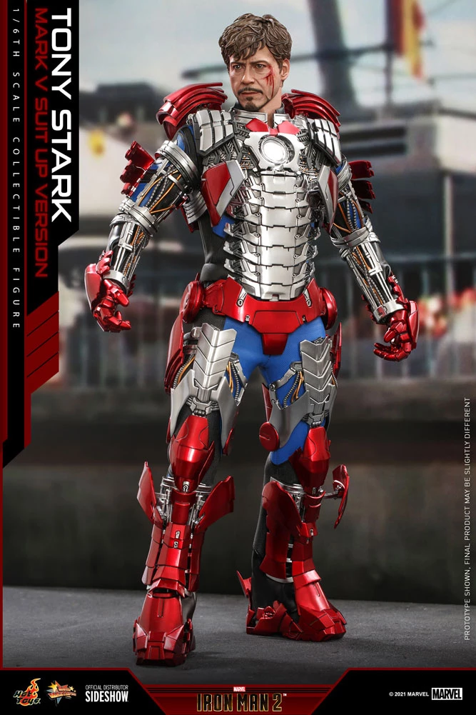 Pre-Orders Hot Toys Sixth Scale Figure - Tony Stark (Mark V Suit Up Version) Standard Ed. - (Iron Man 2) 13 Pre-Orders Hot Toys Sixth Scale Figure - Tony Stark (Mark V Suit Up Version) Standard Ed. - (Iron Man 2)