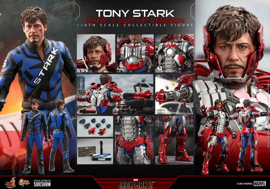 Pre-Orders Hot Toys Sixth Scale Figure - Tony Stark (Mark V Suit Up Version) Standard Ed. - (Iron Man 2) 19 Pre-Orders Hot Toys Sixth Scale Figure - Tony Stark (Mark V Suit Up Version) Standard Ed. - (Iron Man 2)