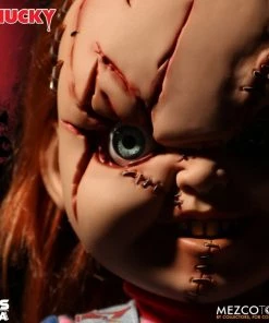 Mezco Toys Mezco Designer Series Mega Scale - Bride Of Chucky: Talking Scarred Chucky