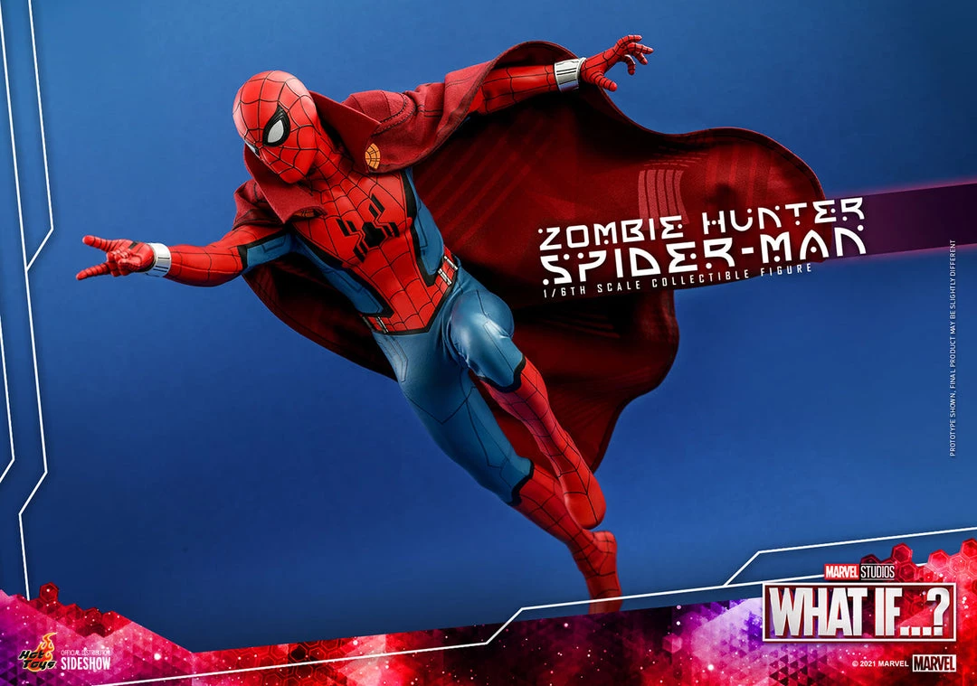 Pre-Orders Hot Toys - 1/6 Scale Figure - Zombie Hunter Spider-Man - Marvel What If...? 12 Pre-Orders Hot Toys - 1/6 Scale Figure - Zombie Hunter Spider-Man - Marvel What If...?