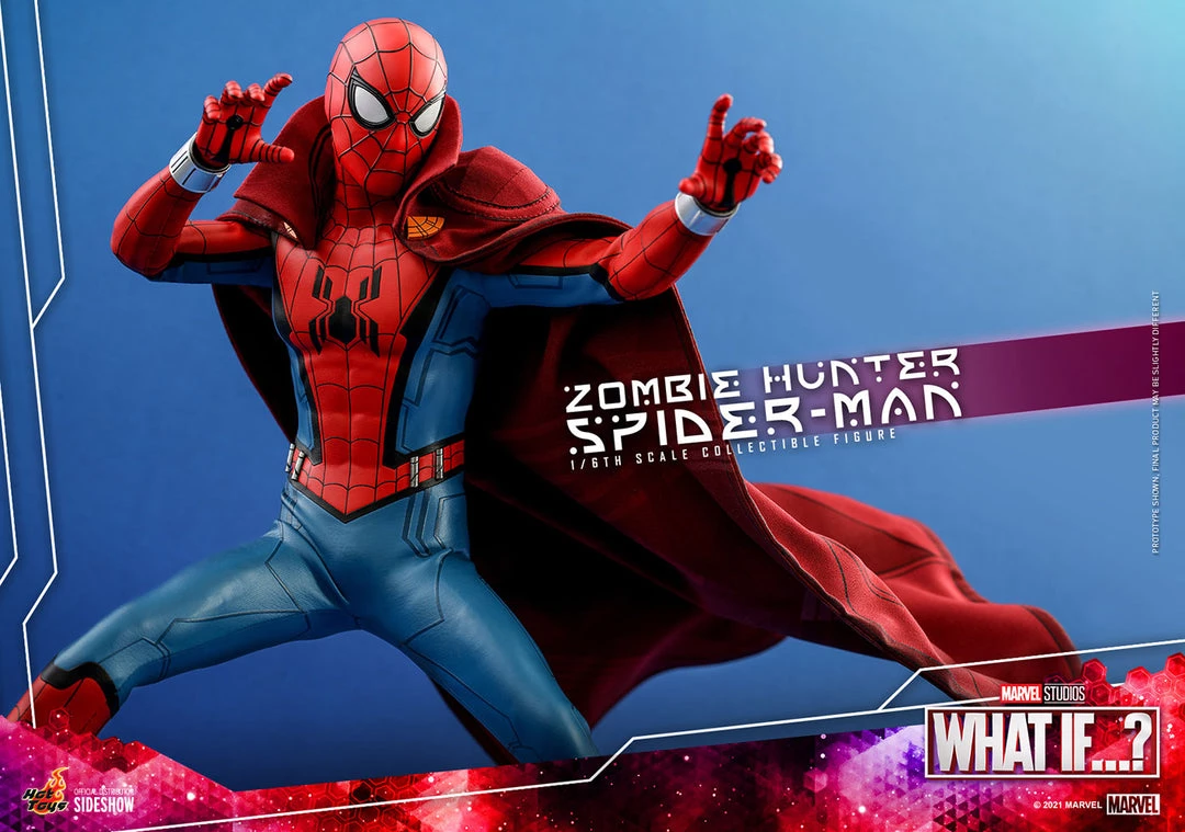 Pre-Orders Hot Toys - 1/6 Scale Figure - Zombie Hunter Spider-Man - Marvel What If...? 16 Pre-Orders Hot Toys - 1/6 Scale Figure - Zombie Hunter Spider-Man - Marvel What If...?