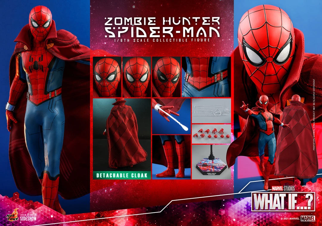 Pre-Orders Hot Toys - 1/6 Scale Figure - Zombie Hunter Spider-Man - Marvel What If...? 15 Pre-Orders Hot Toys - 1/6 Scale Figure - Zombie Hunter Spider-Man - Marvel What If...?
